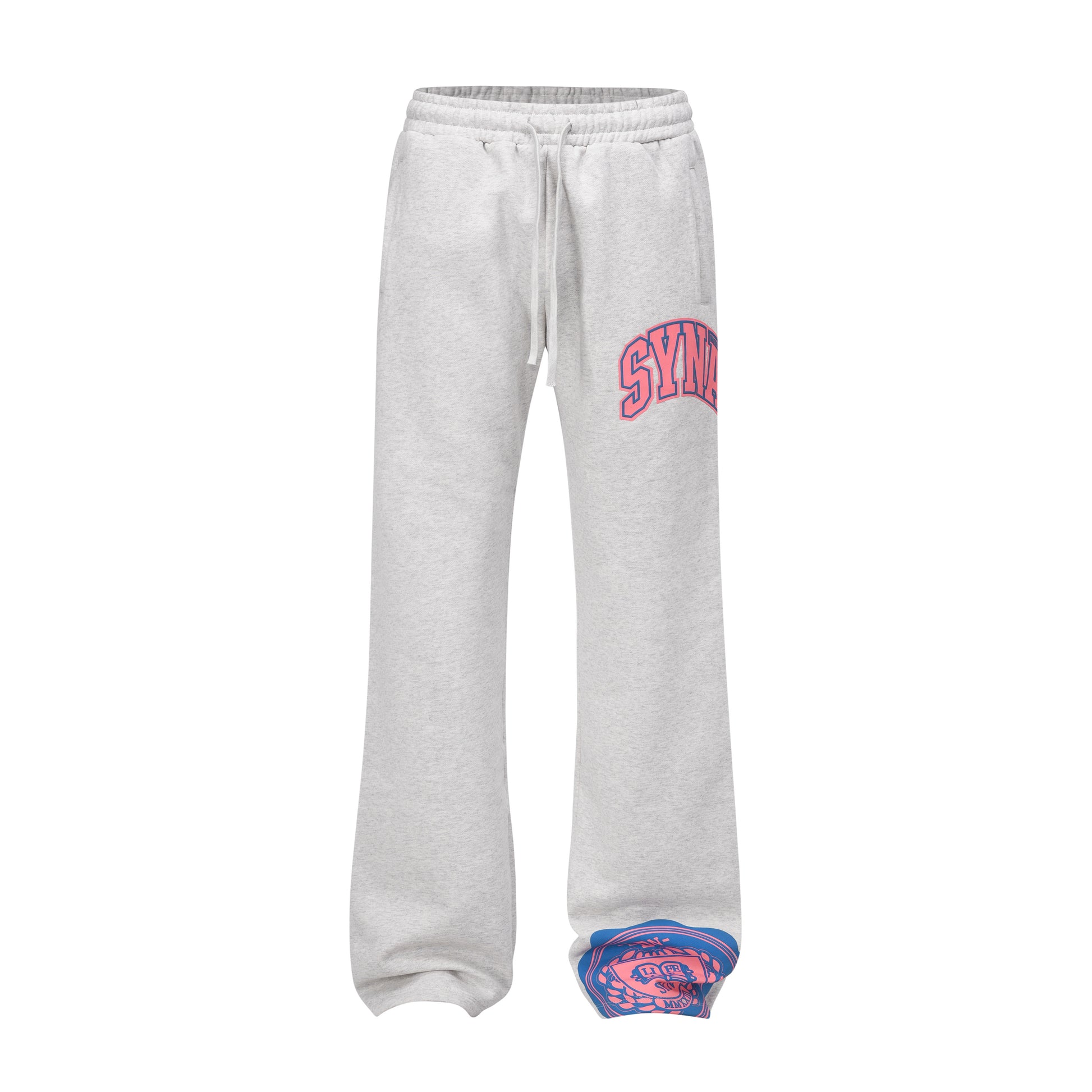 WHITE COLLEGE JOGGER