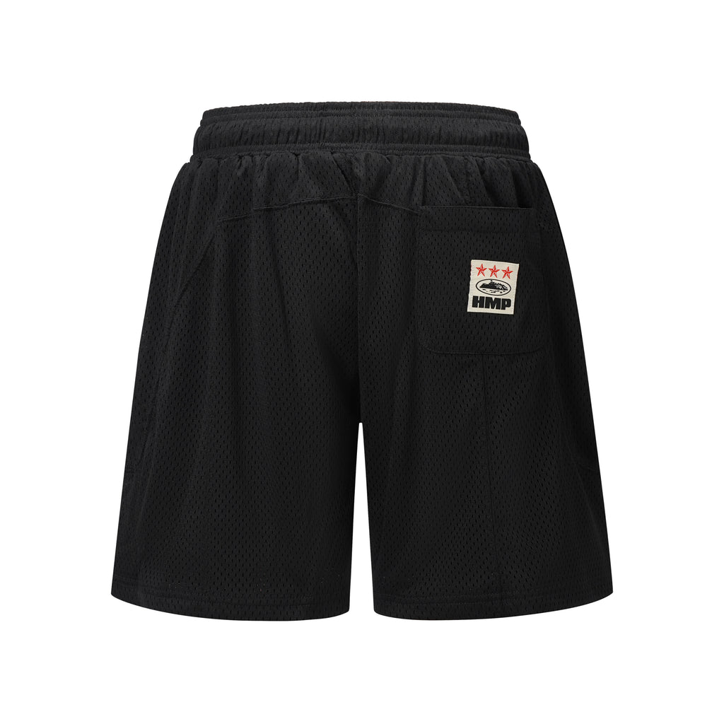 BLACK HMP MESH PANEL SHORT