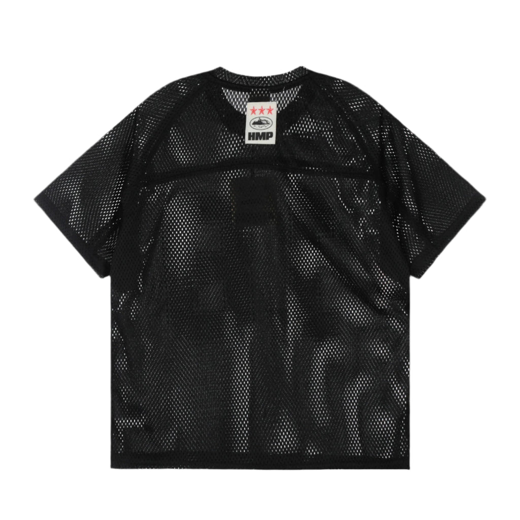 BLACK HMP MESH PANEL JERSEY