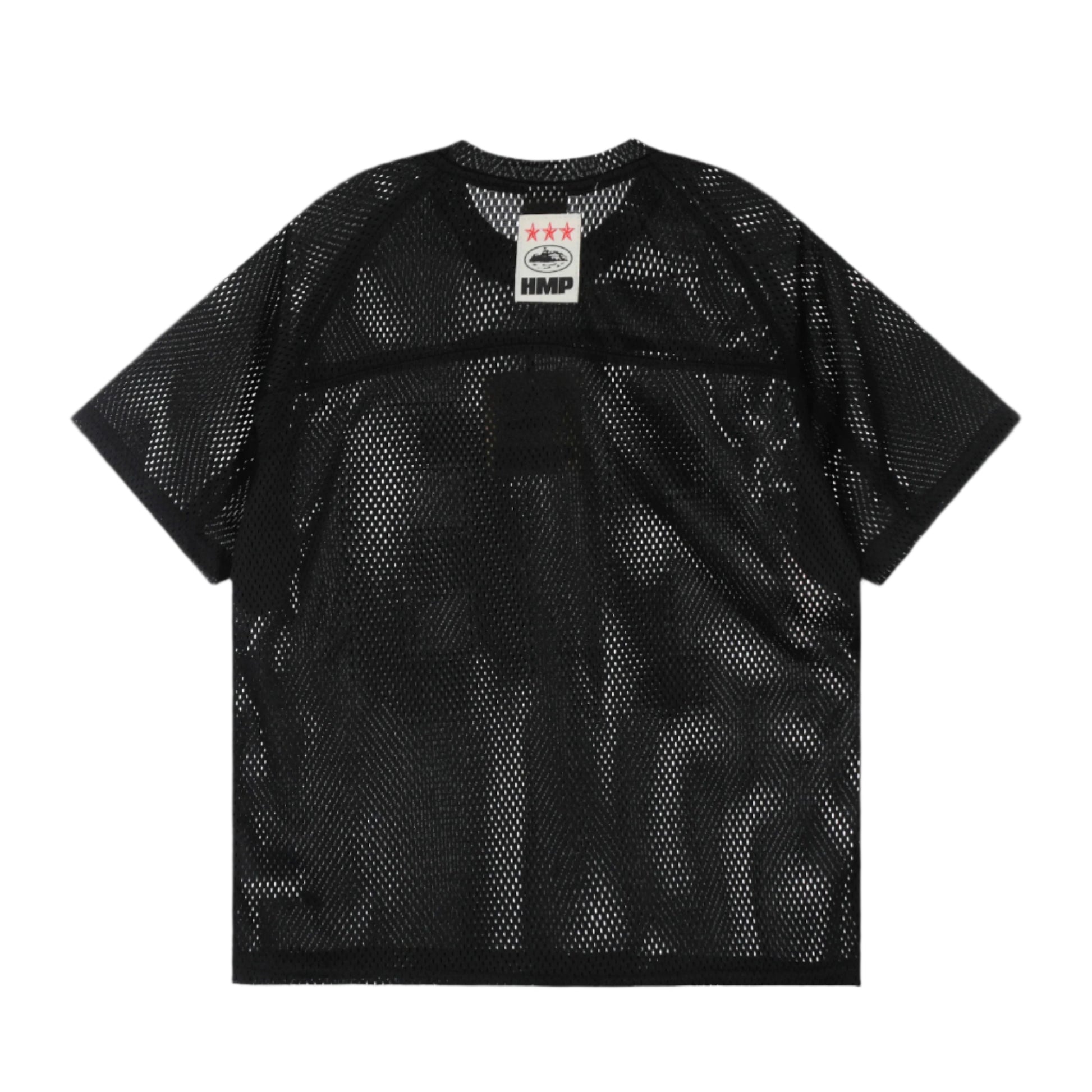 BLACK HMP MESH PANEL JERSEY