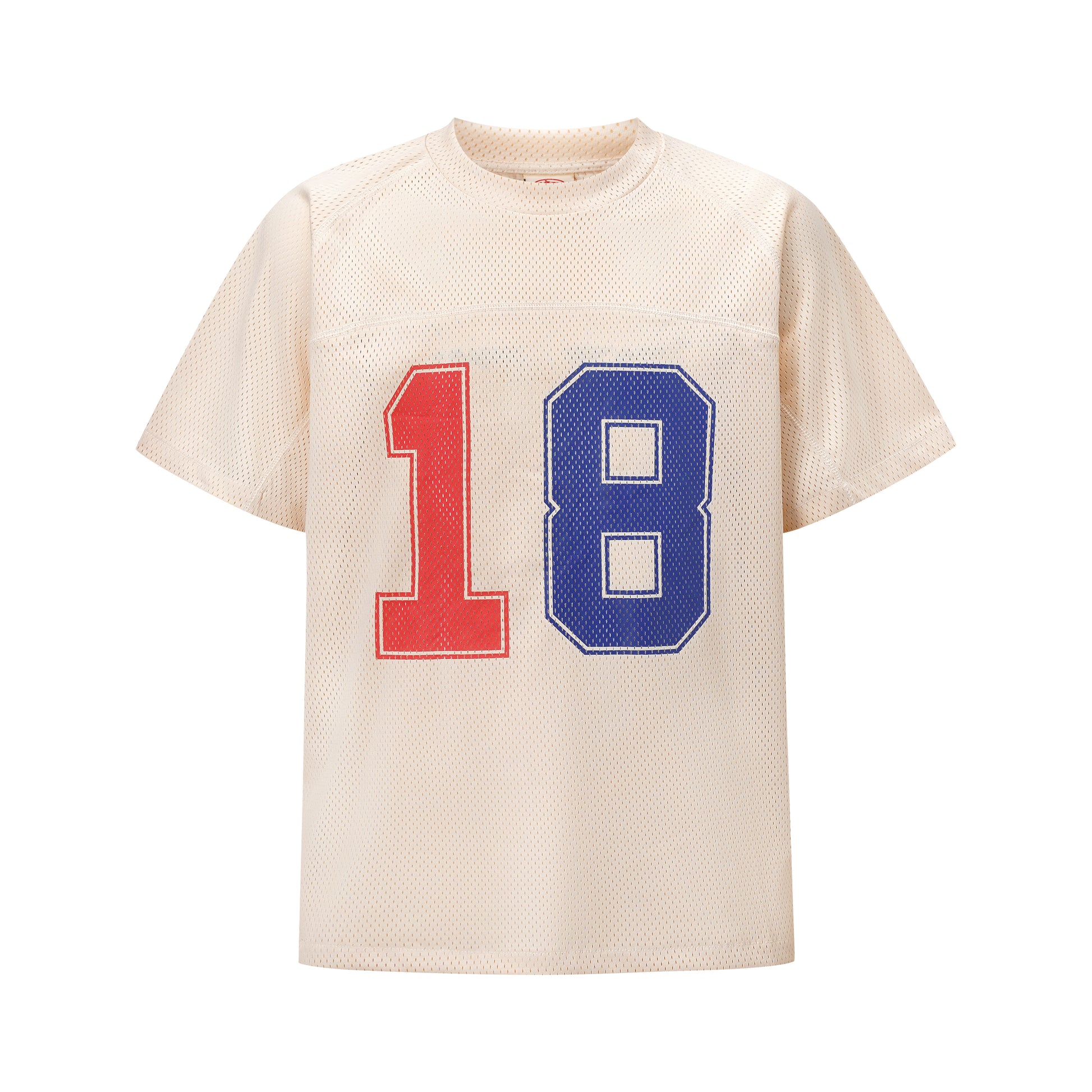 WHITE HMP MESH PANEL JERSEY