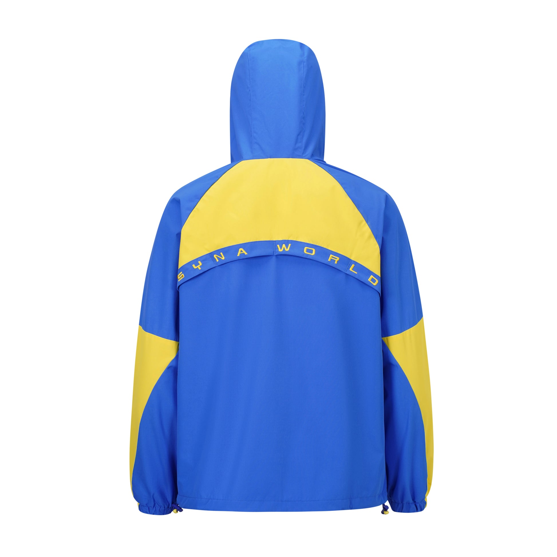 BLUE/YELLOW VORTEX WOVEN JACKET