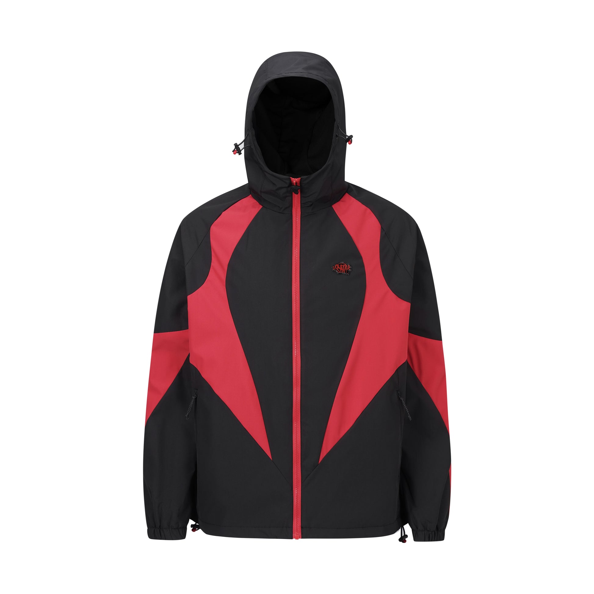 BLACK/RED VORTEX WOVEN JACKET