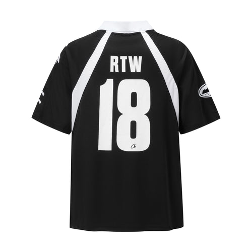 BLACK ALLSTARZ  FOOTBALL JERSEY