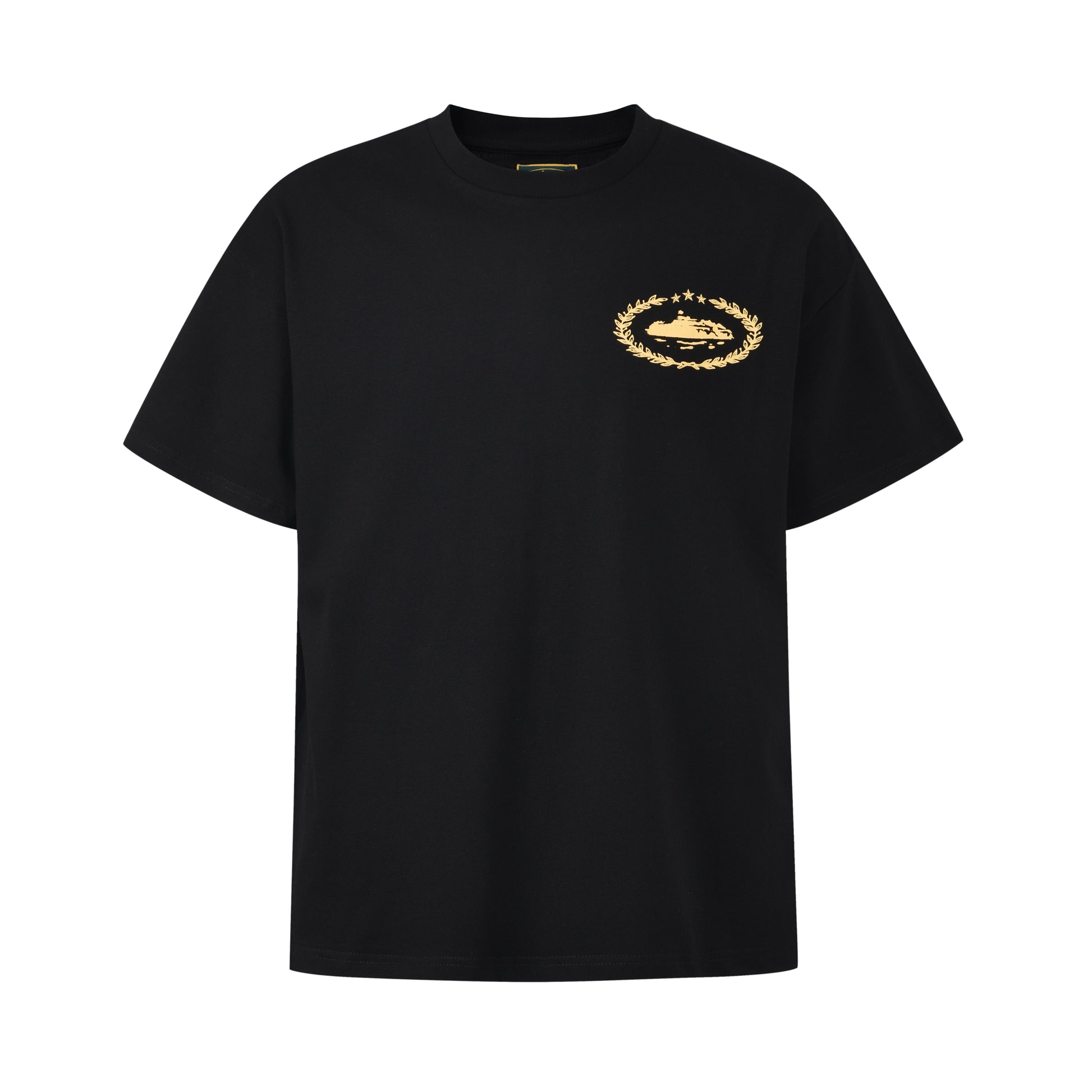 BLACK/GOLD ROYALE TEE