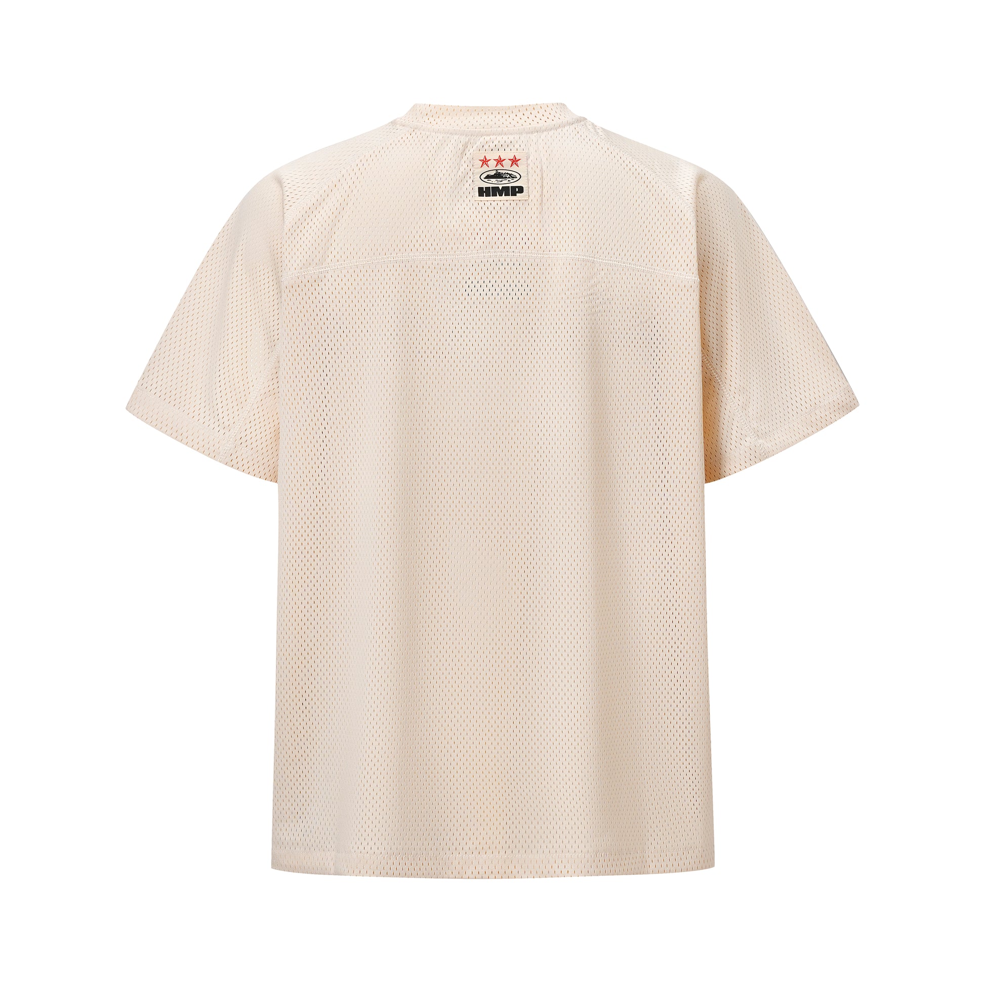 WHITE HMP MESH PANEL JERSEY