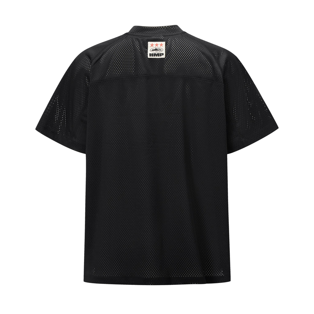 BLACK HMP MESH PANEL JERSEY