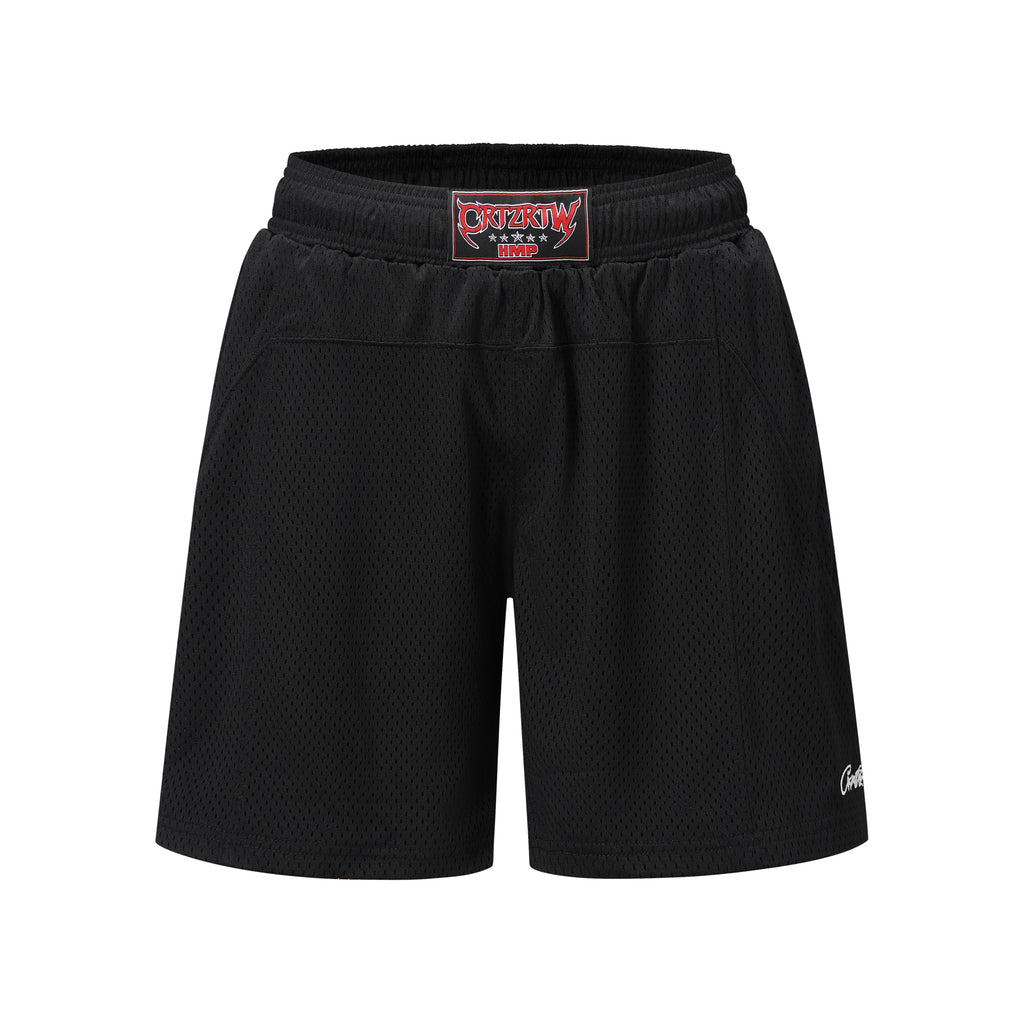 BLACK HMP MESH PANEL SHORT