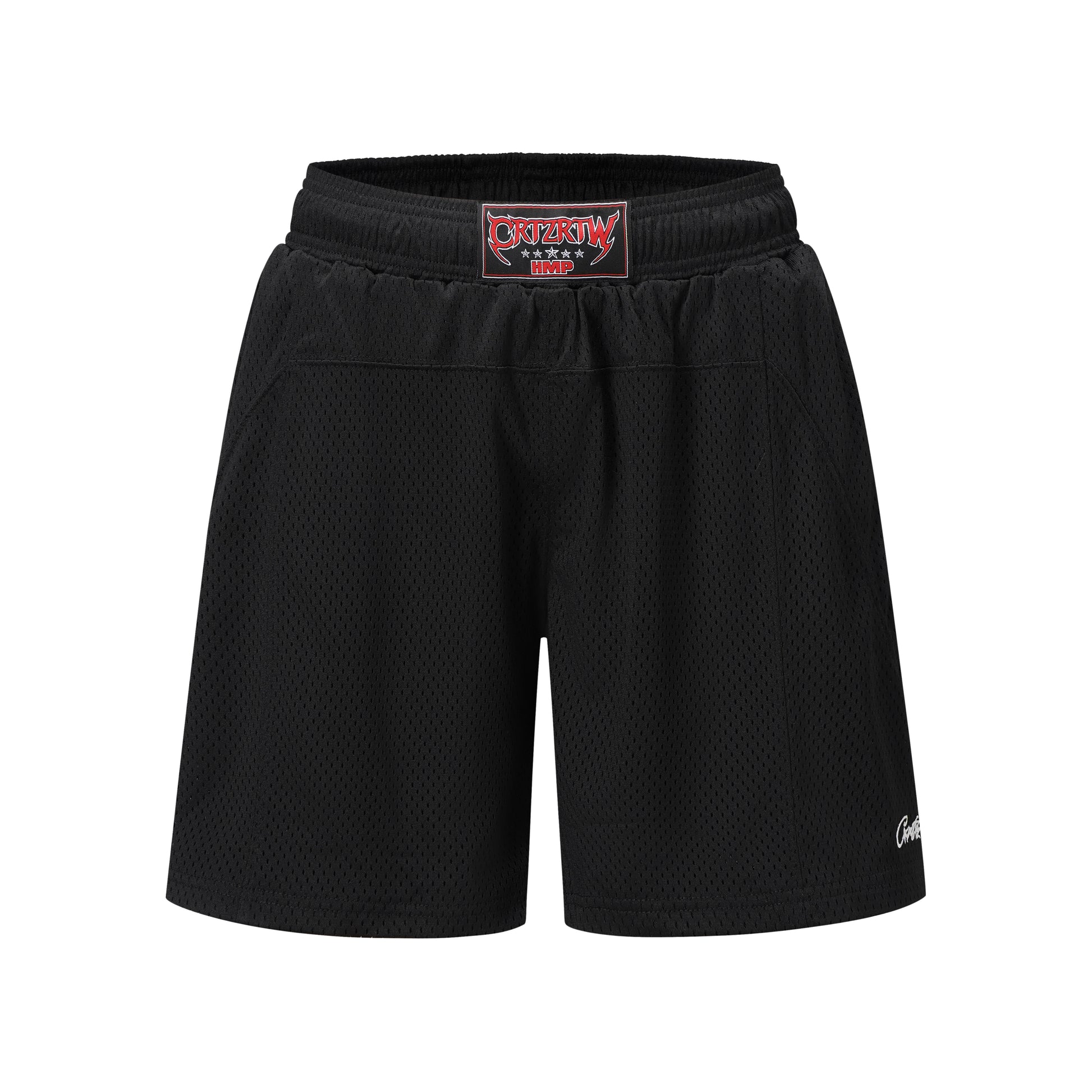 BLACK HMP MESH PANEL SHORT