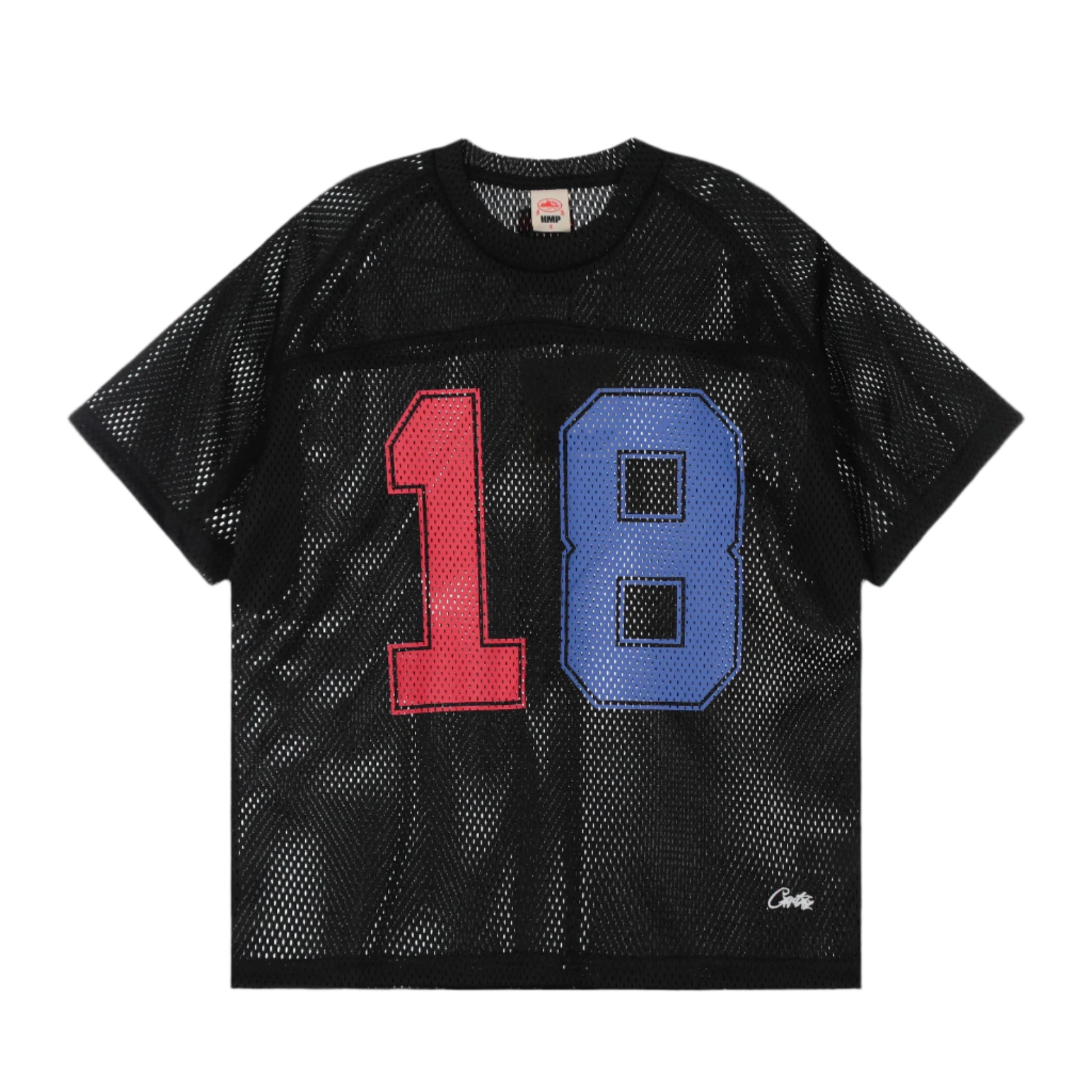 BLACK HMP MESH PANEL JERSEY