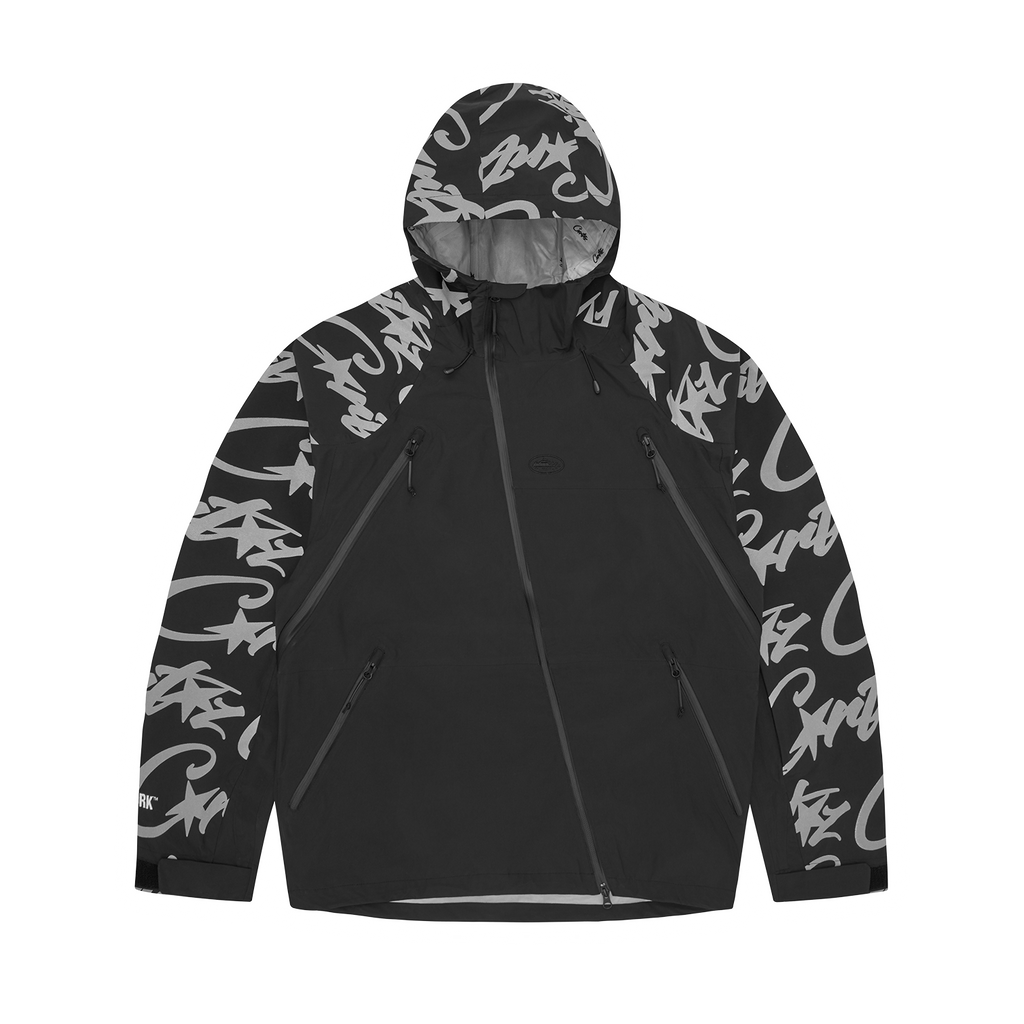 BLACK ELITEWORK™ WATERPROOF SHELL JACKET V2