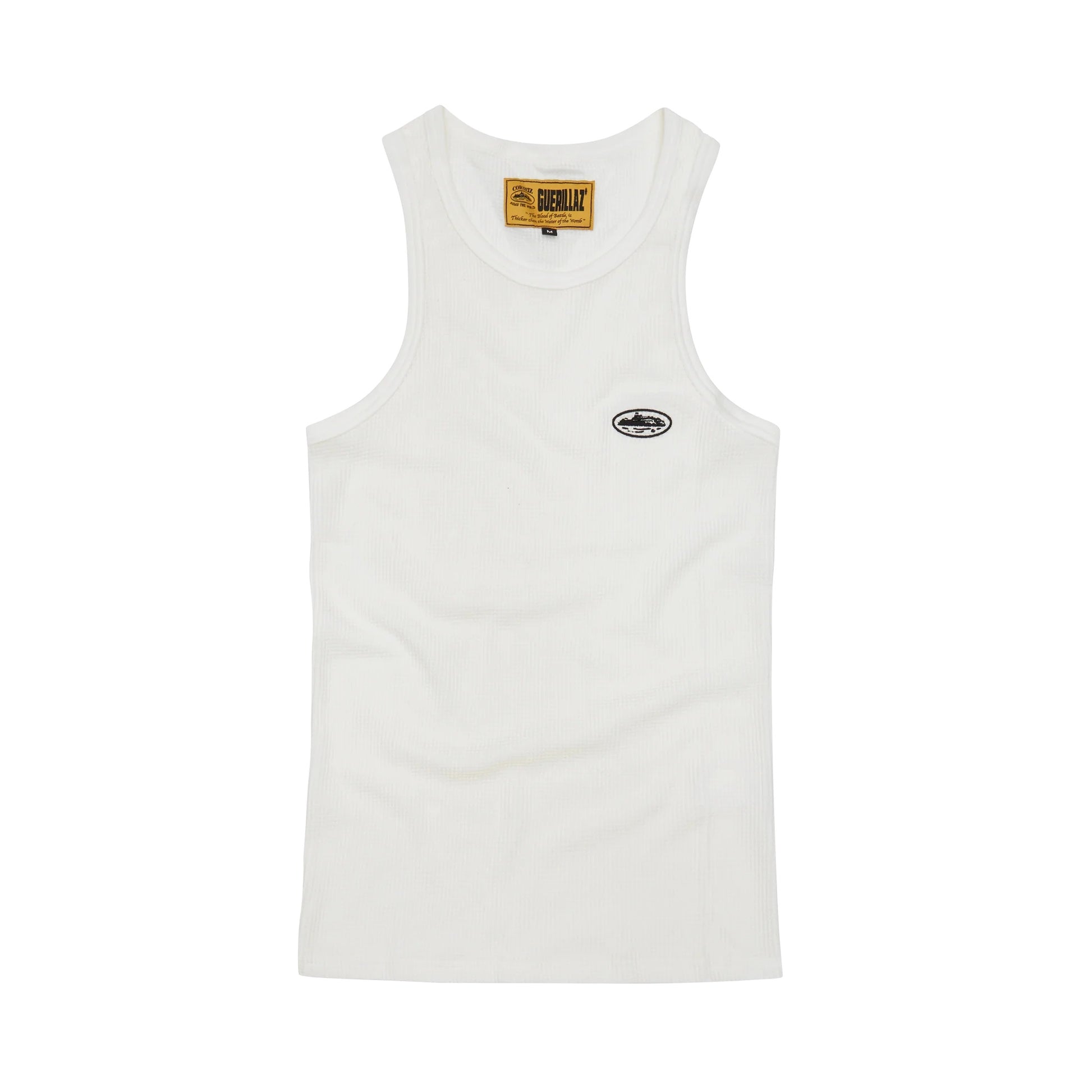 WHITE MENS BOLO ESSENTIALS TANK TOP
