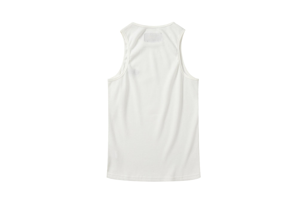 WHITE MENS BOLO ESSENTIALS TANK TOP