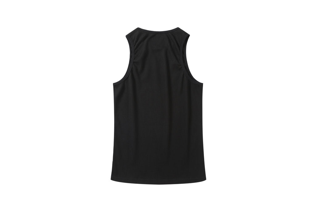 BLACK MENS BOLO ESSENTIALS TANK TOP