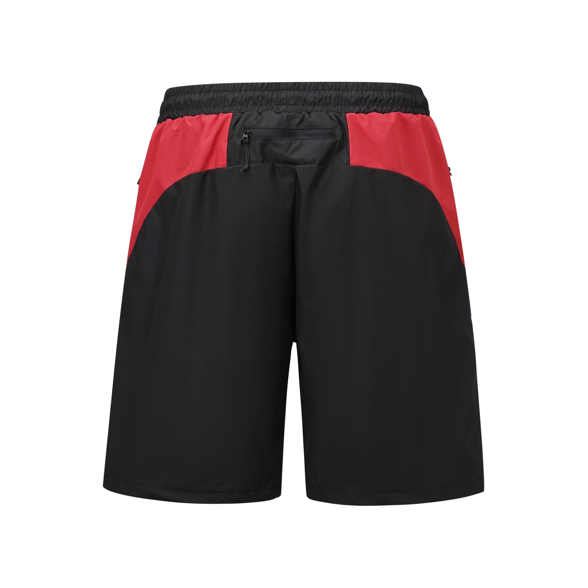 BLACK/RED VORTEX WOVEN SHORT
